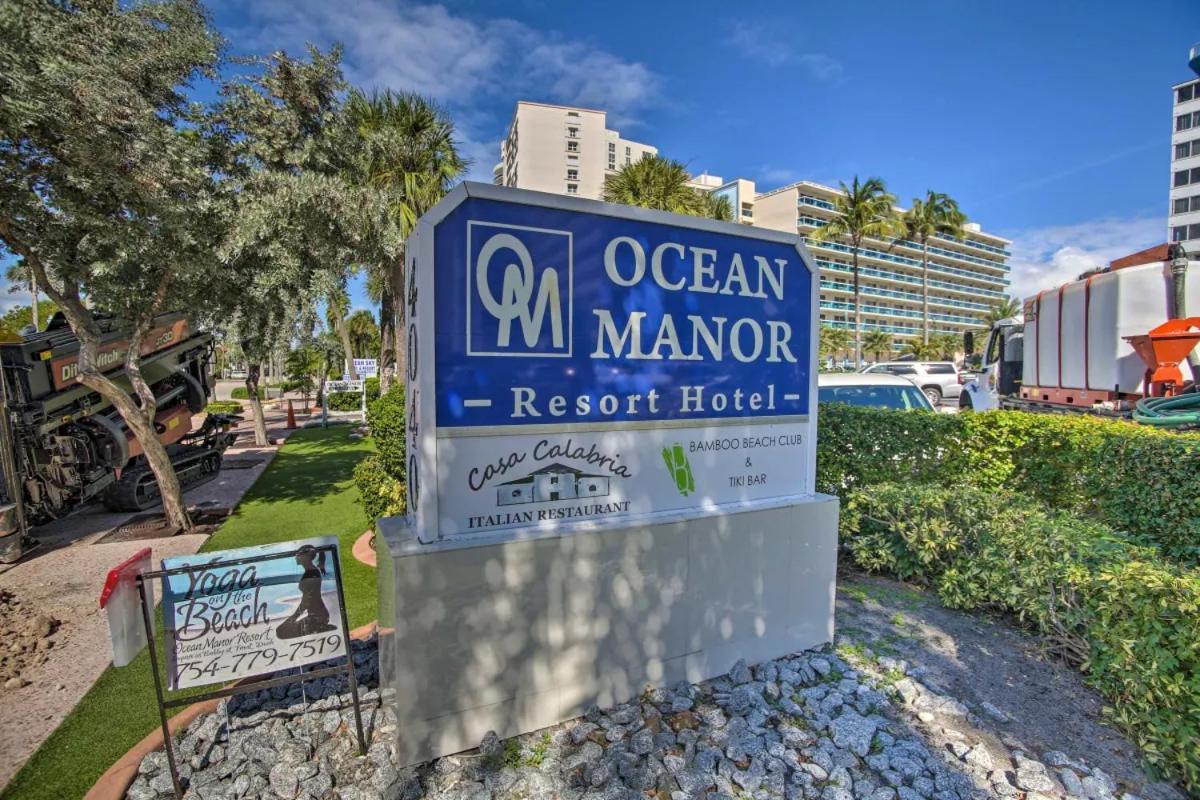 Ft Lauderdale Oceanfront Resort Condo With Views! Apts Форт Лодърдейл Екстериор снимка